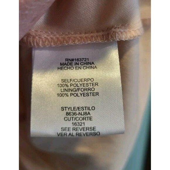 Y2K City Triangles Pink Mesh Tiered Gold Polkadot Mini Dress Sz 9 Fairy - Picture 7 of 7